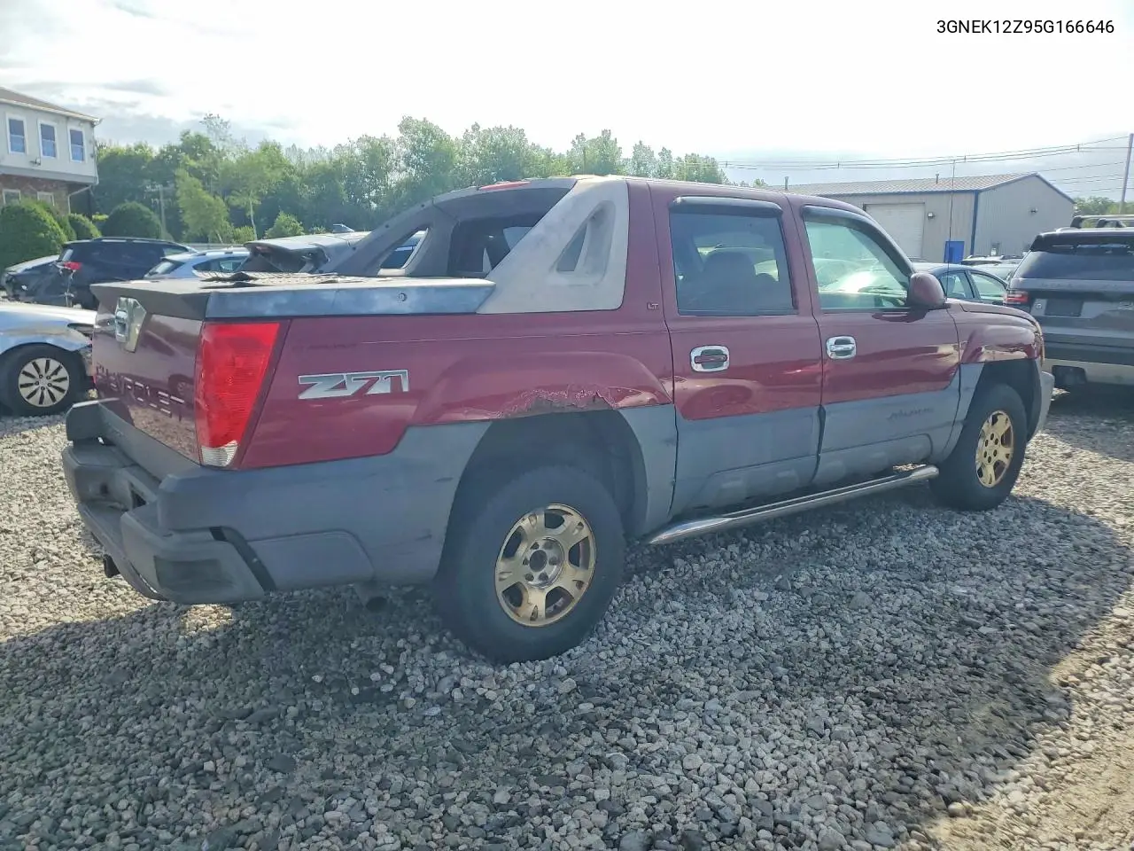 2005 Chevrolet Avalanche K1500 VIN: 3GNEK12Z95G166464 Lot: 56855706