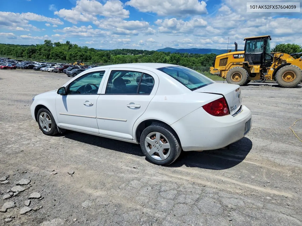 2005 Chevrolet Cobalt VIN: 1G1AK52FX57604059 Lot: 56924666