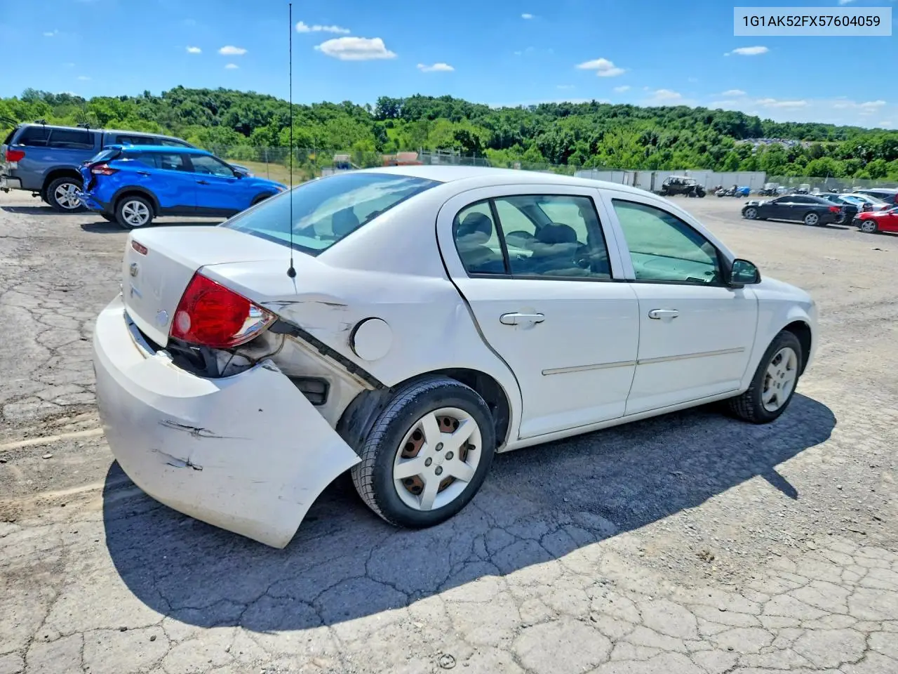 2005 Chevrolet Cobalt VIN: 1G1AK52FX57604059 Lot: 56924666