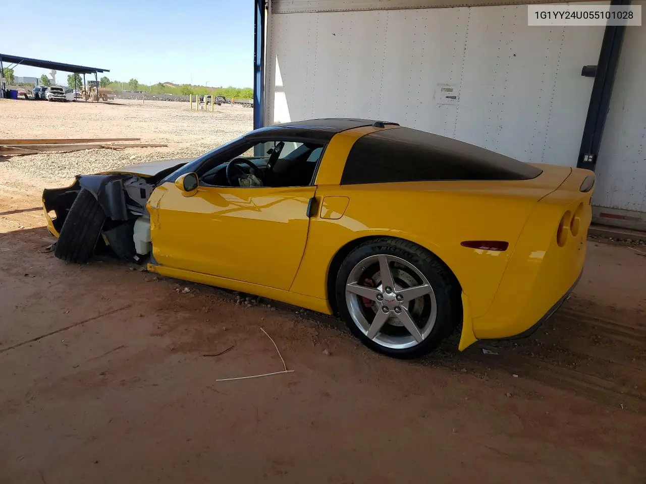 2005 Chevrolet Corvette VIN: 1G1YY24U055101028 Lot: 57036036