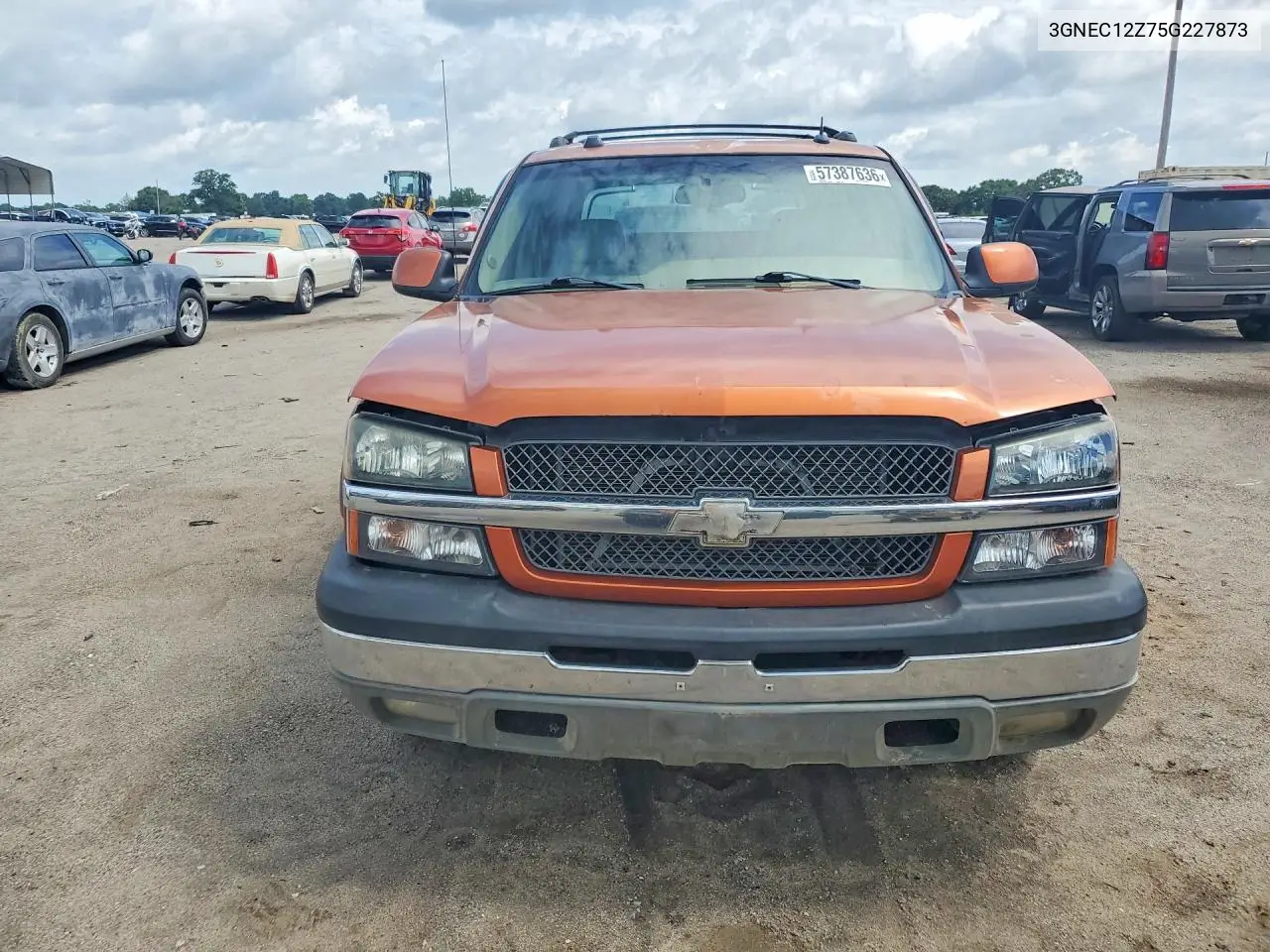 2005 Chevrolet Avalanche C1500 VIN: 3GNEC12Z75G227873 Lot: 57387636