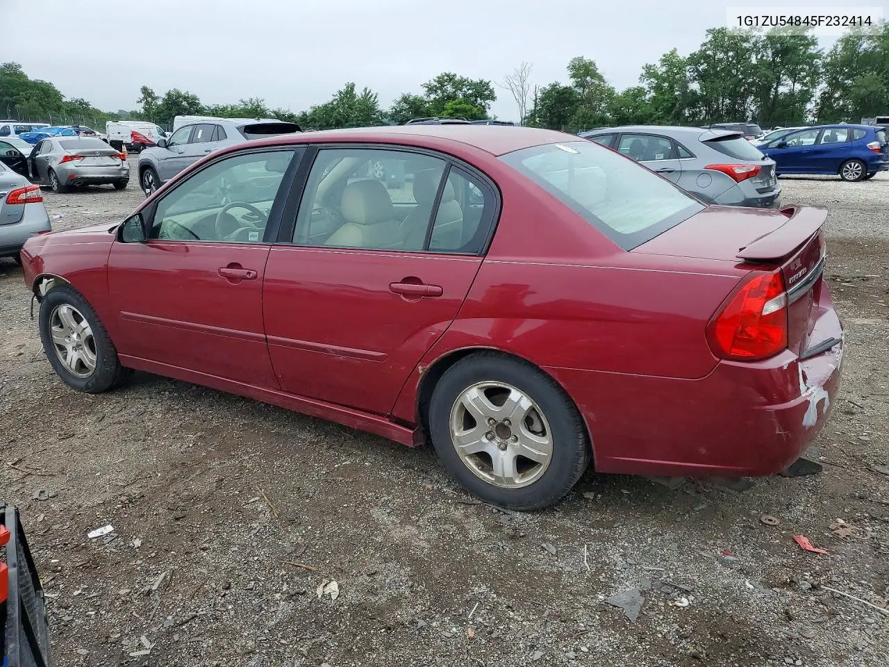 2005 Chevrolet Malibu Lt VIN: 1G1ZU54845F232414 Lot: 59819976