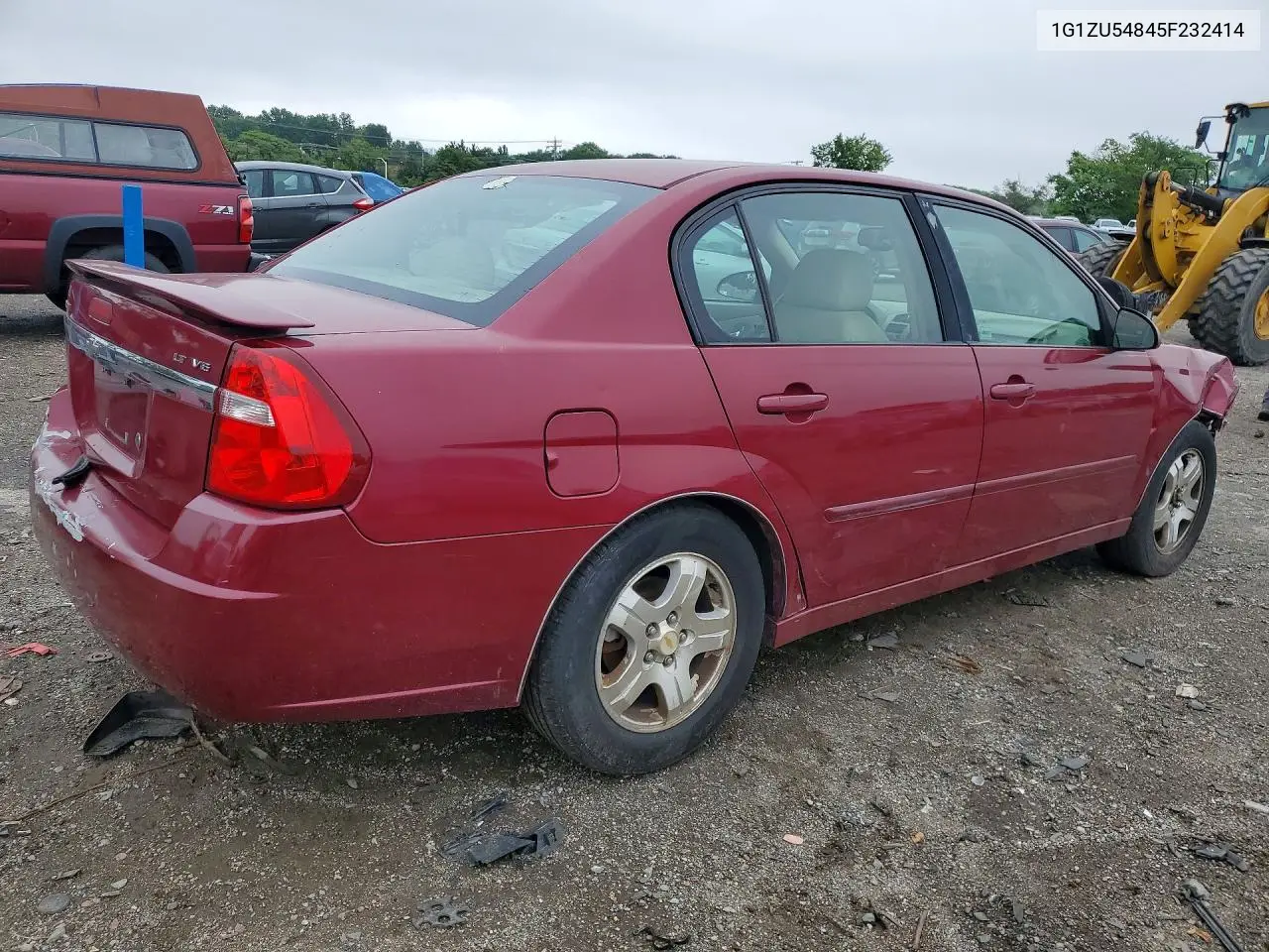 2005 Chevrolet Malibu Lt VIN: 1G1ZU54845F232414 Lot: 59819976