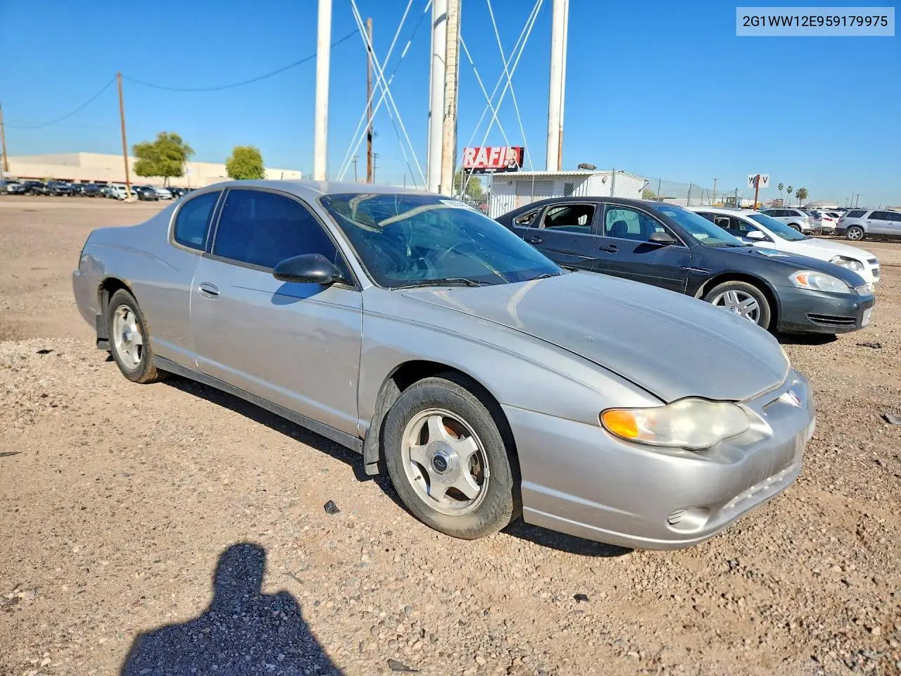 2005 Chevrolet Monte Carlo Ls VIN: 2G1WW12E959179975 Lot: 79035425