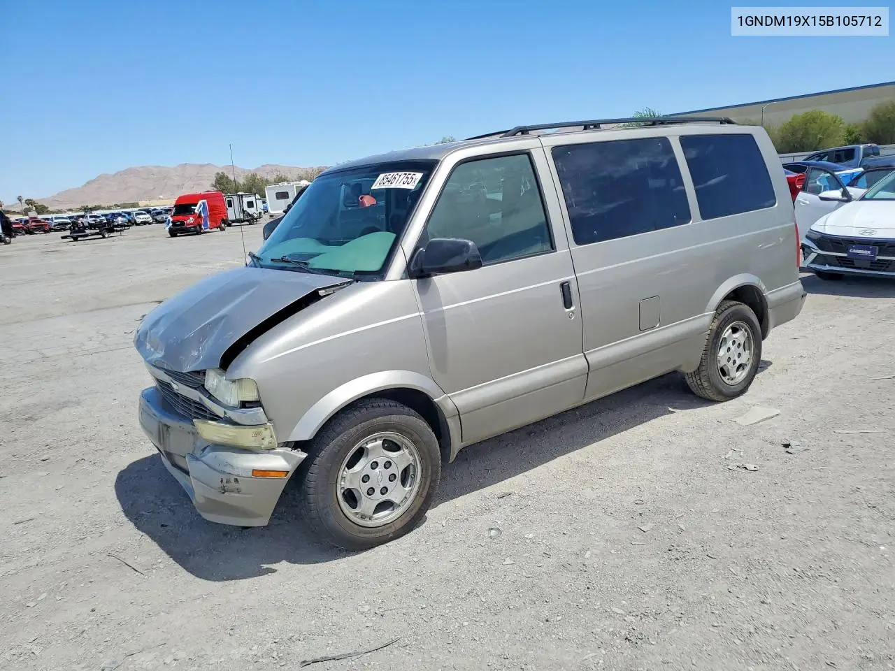 2005 Chevrolet Astro VIN: 1GNDM19X15B105712 Lot: 85461755