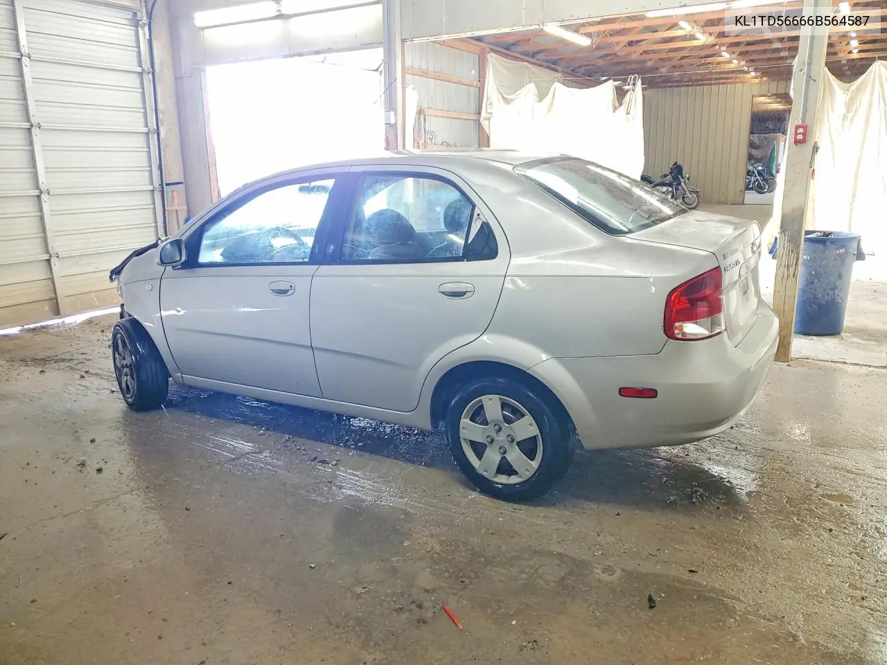 2006 Chevrolet Aveo Base VIN: KL1TD56666B564587 Lot: 45609516