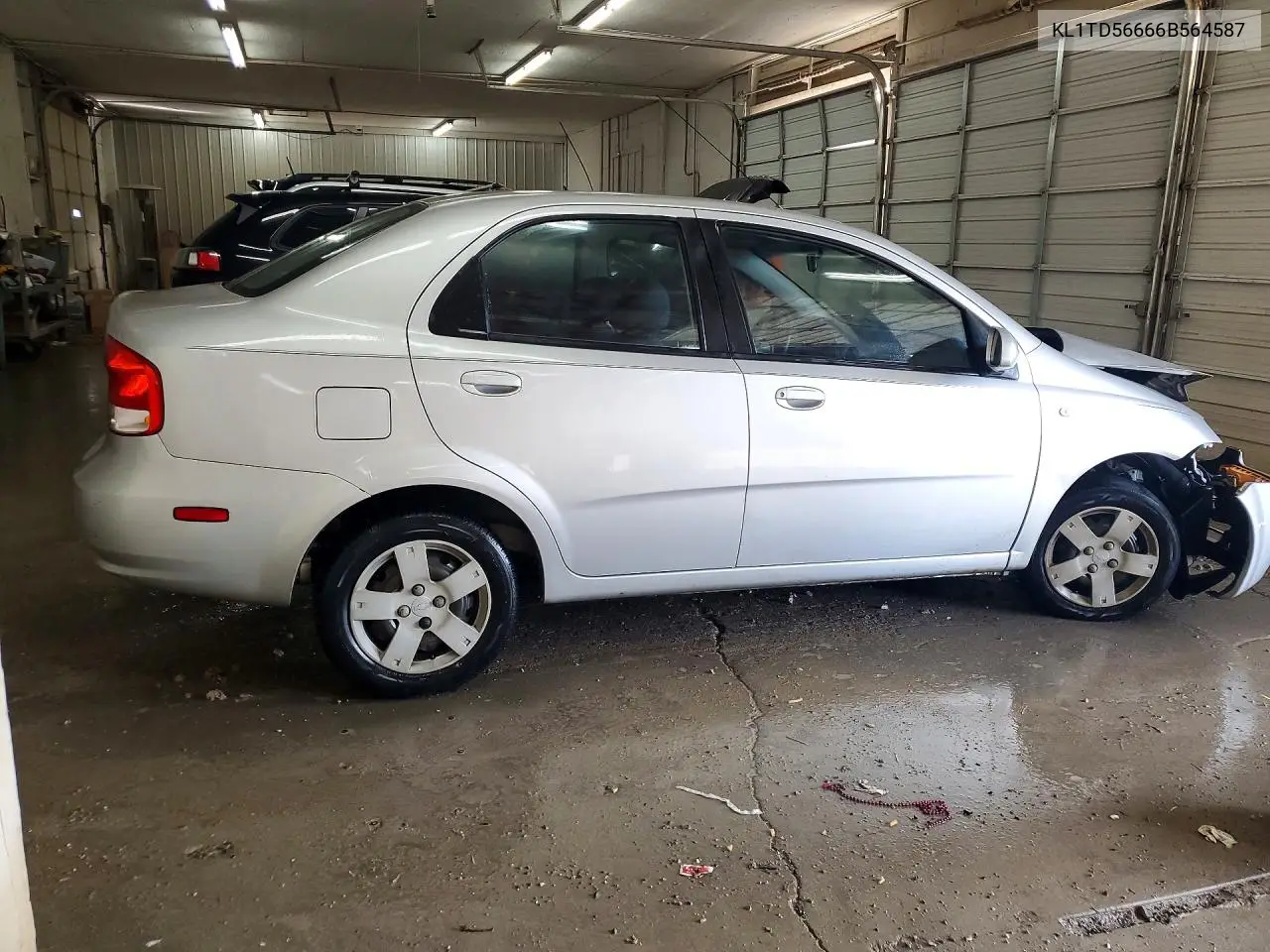 2006 Chevrolet Aveo Base VIN: KL1TD56666B564587 Lot: 45609516