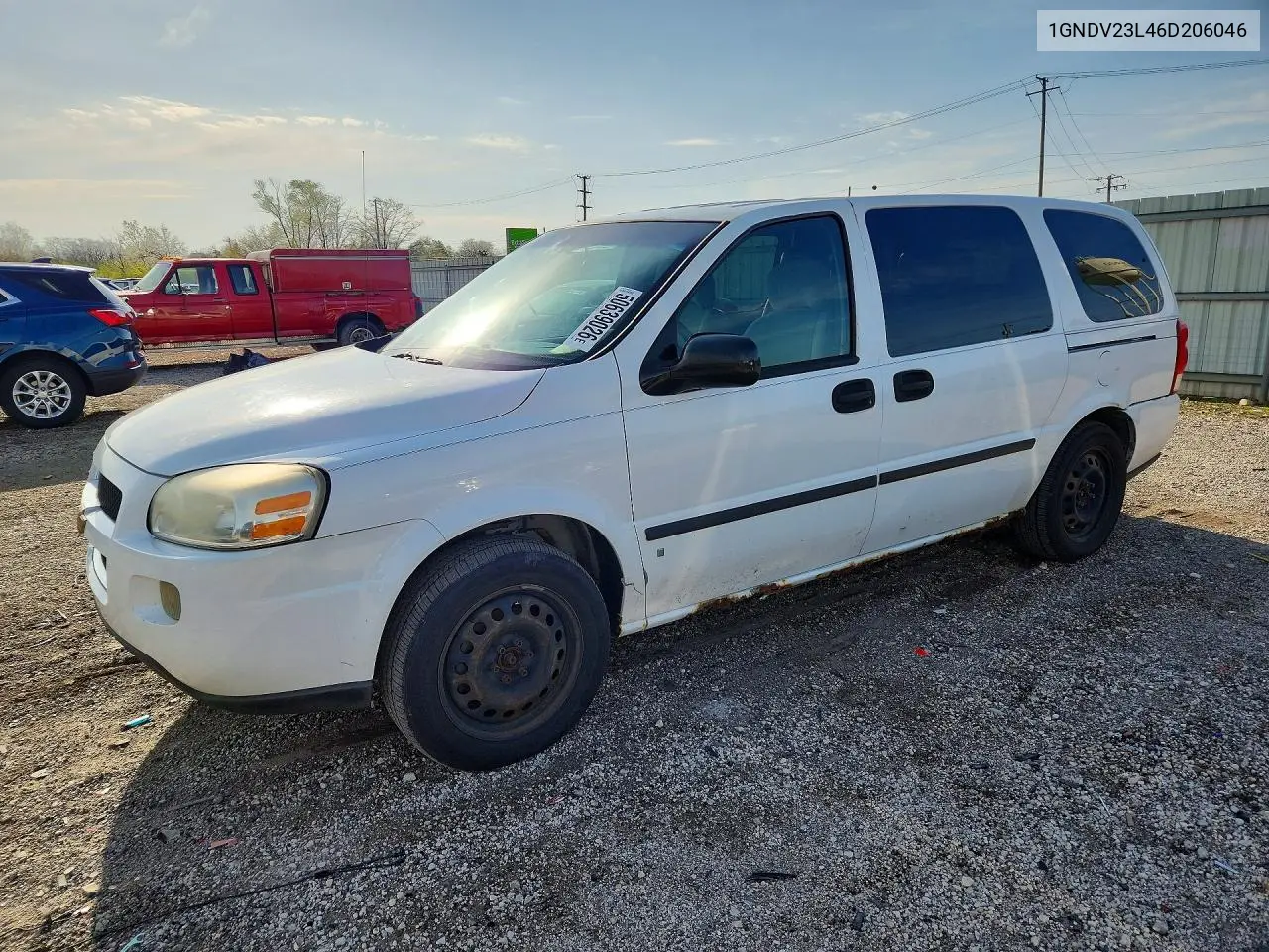 2006 Chevrolet Uplander Ls VIN: 1GNDV23L46D206046 Lot: 50639026