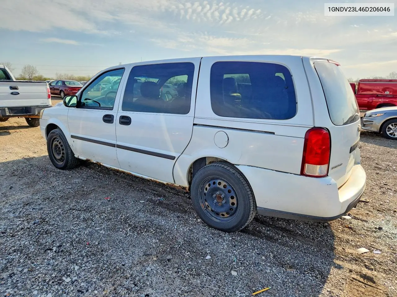2006 Chevrolet Uplander Ls VIN: 1GNDV23L46D206046 Lot: 50639026
