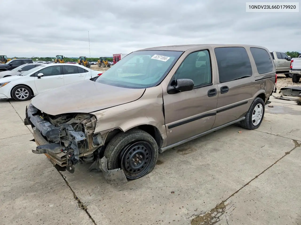 2006 Chevrolet Uplander Ls VIN: 1GNDV23L66D179920 Lot: 52571866