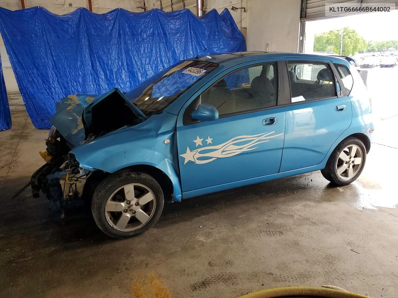 2006 Chevrolet Aveo Lt VIN: KL1TG66666B644002 Lot: 54430396