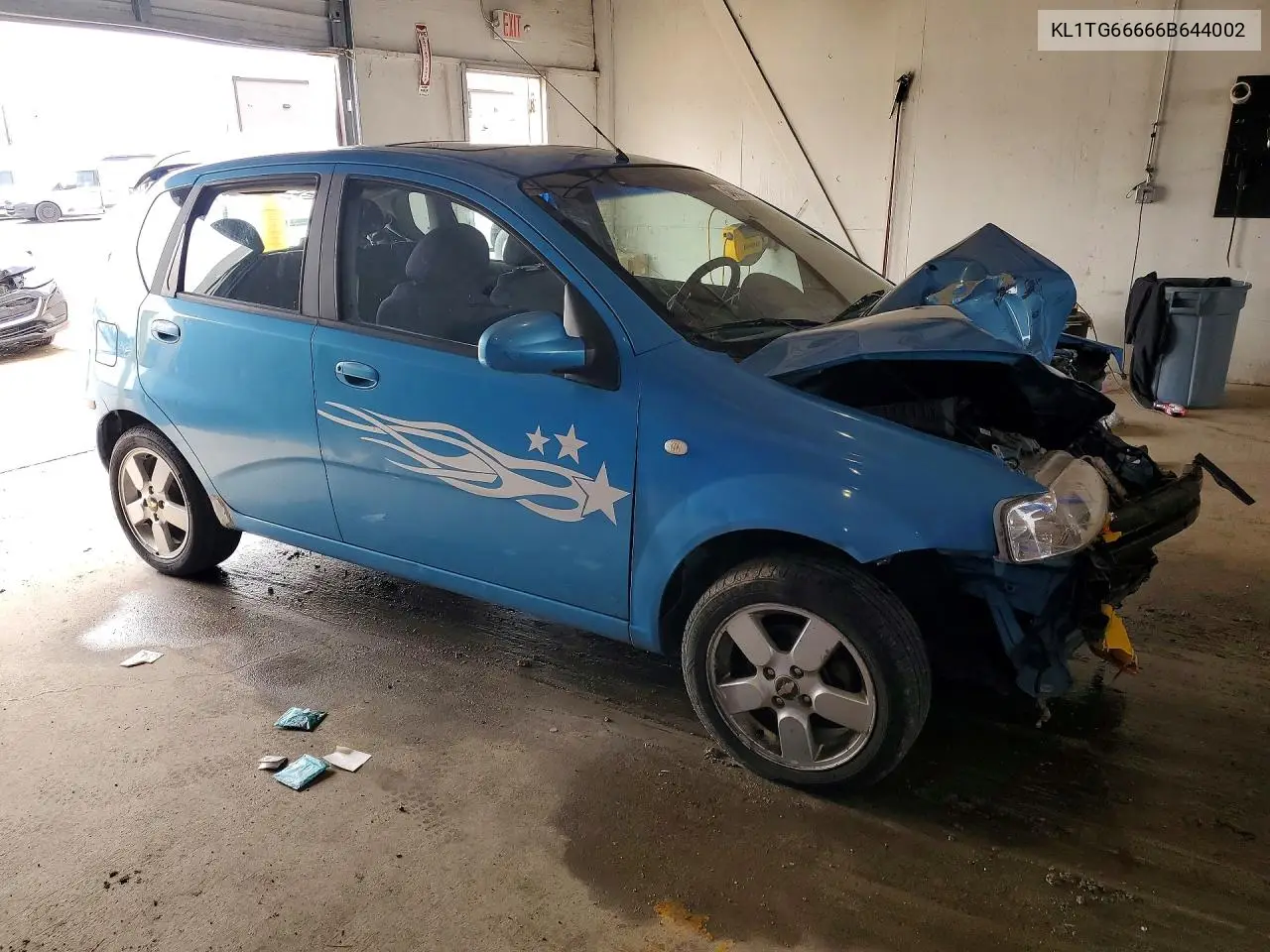 2006 Chevrolet Aveo Lt VIN: KL1TG66666B644002 Lot: 54430396