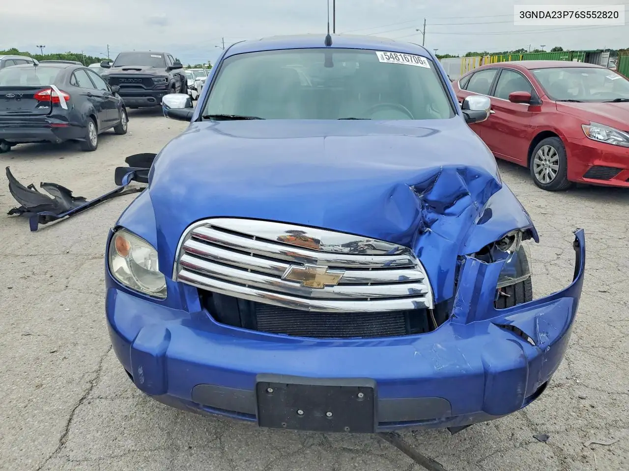 2006 Chevrolet Hhr Lt VIN: 3GNDA23P76S552820 Lot: 54816706