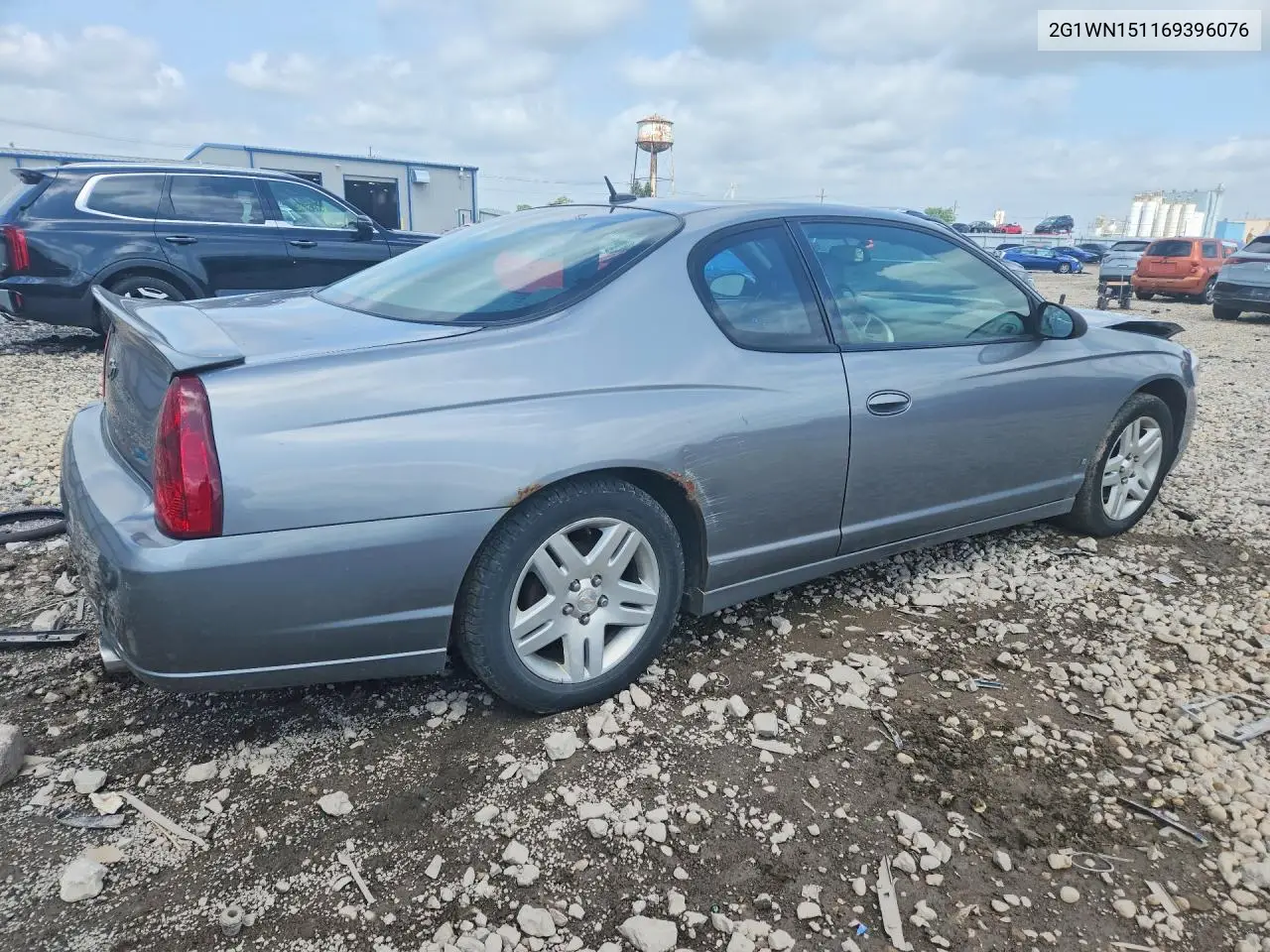 2006 Chevrolet Monte Carlo Ltz VIN: 2G1WN151169396076 Lot: 55730656