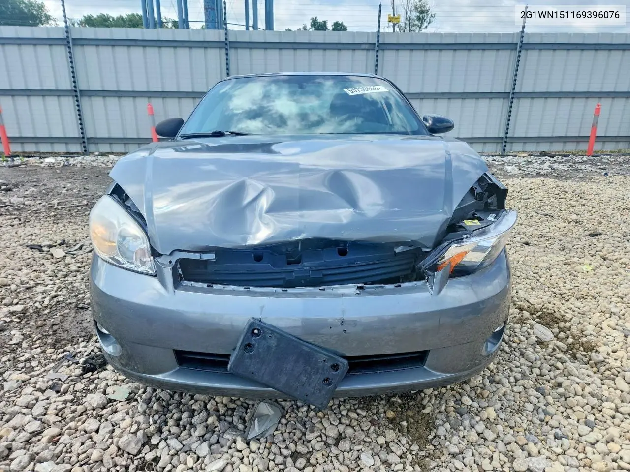2006 Chevrolet Monte Carlo Ltz VIN: 2G1WN151169396076 Lot: 55730656