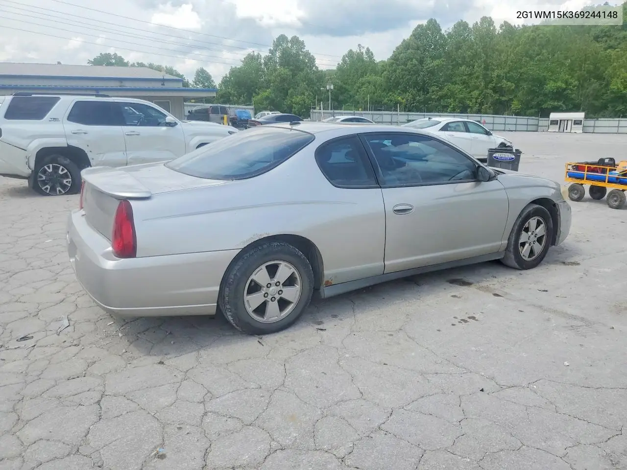 2006 Chevrolet Monte Carlo Lt VIN: 2G1WM15K369244148 Lot: 56602256