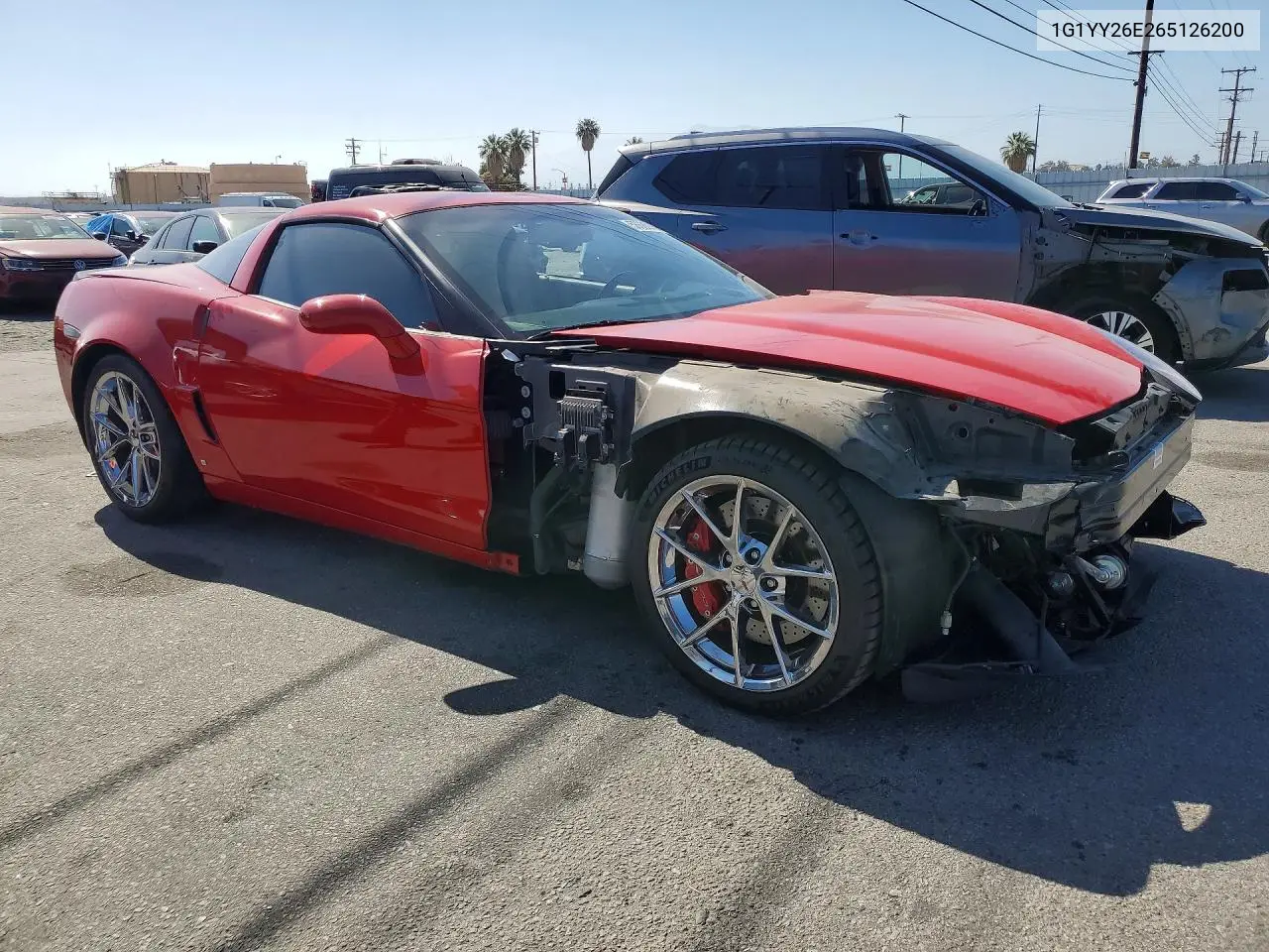 2006 Chevrolet Corvette Z06 VIN: 1G1YY26E265126200 Lot: 56680166