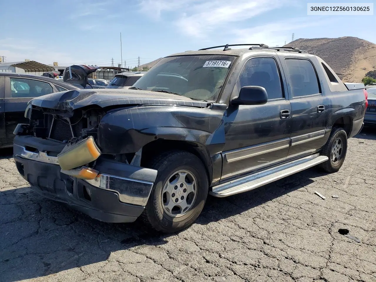2006 Chevrolet Avalanche C1500 VIN: 3GNEC12Z56G130625 Lot: 57191716