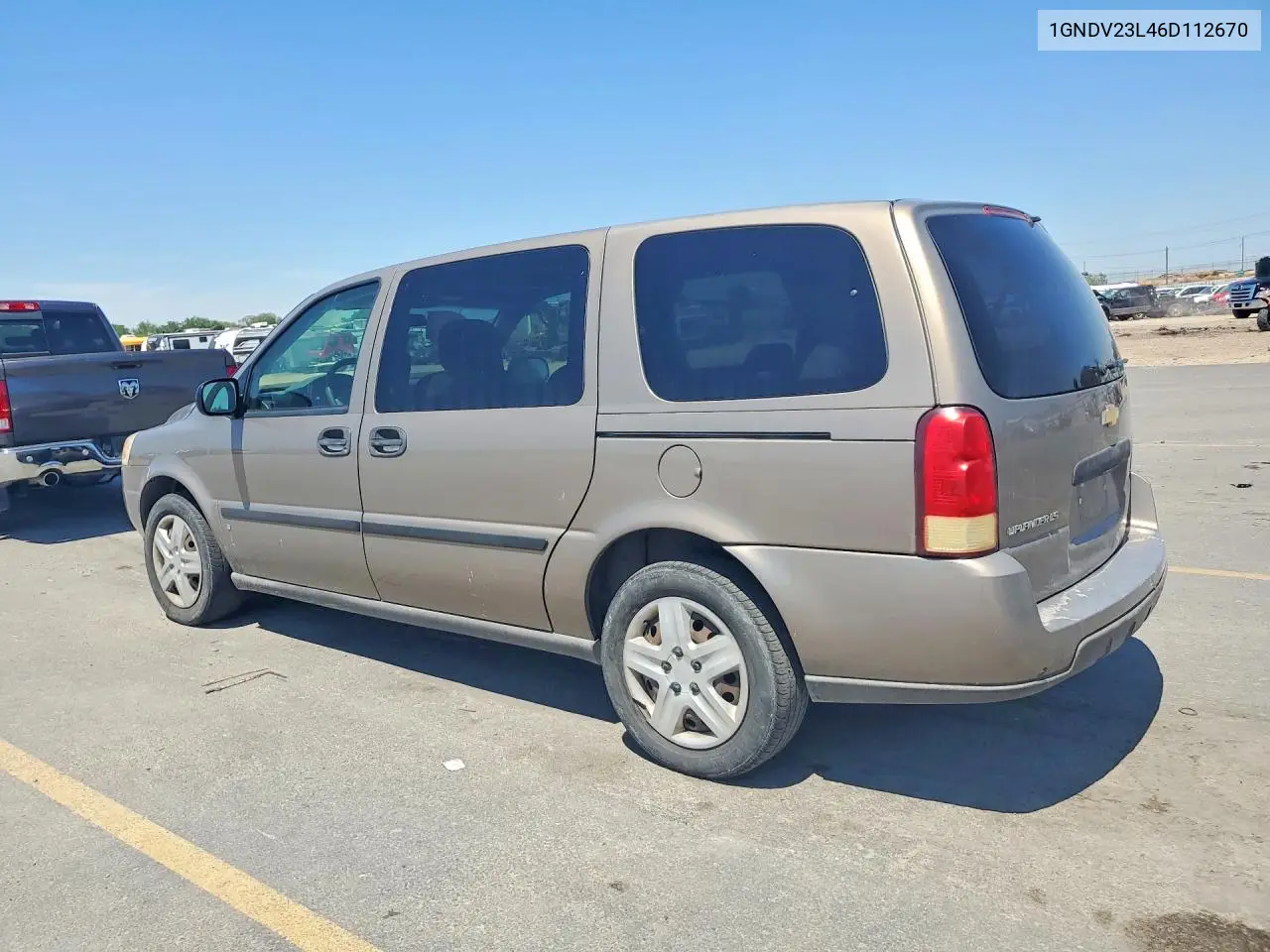 2006 Chevrolet Uplander Ls VIN: 1GNDV23L46D112670 Lot: 58022826