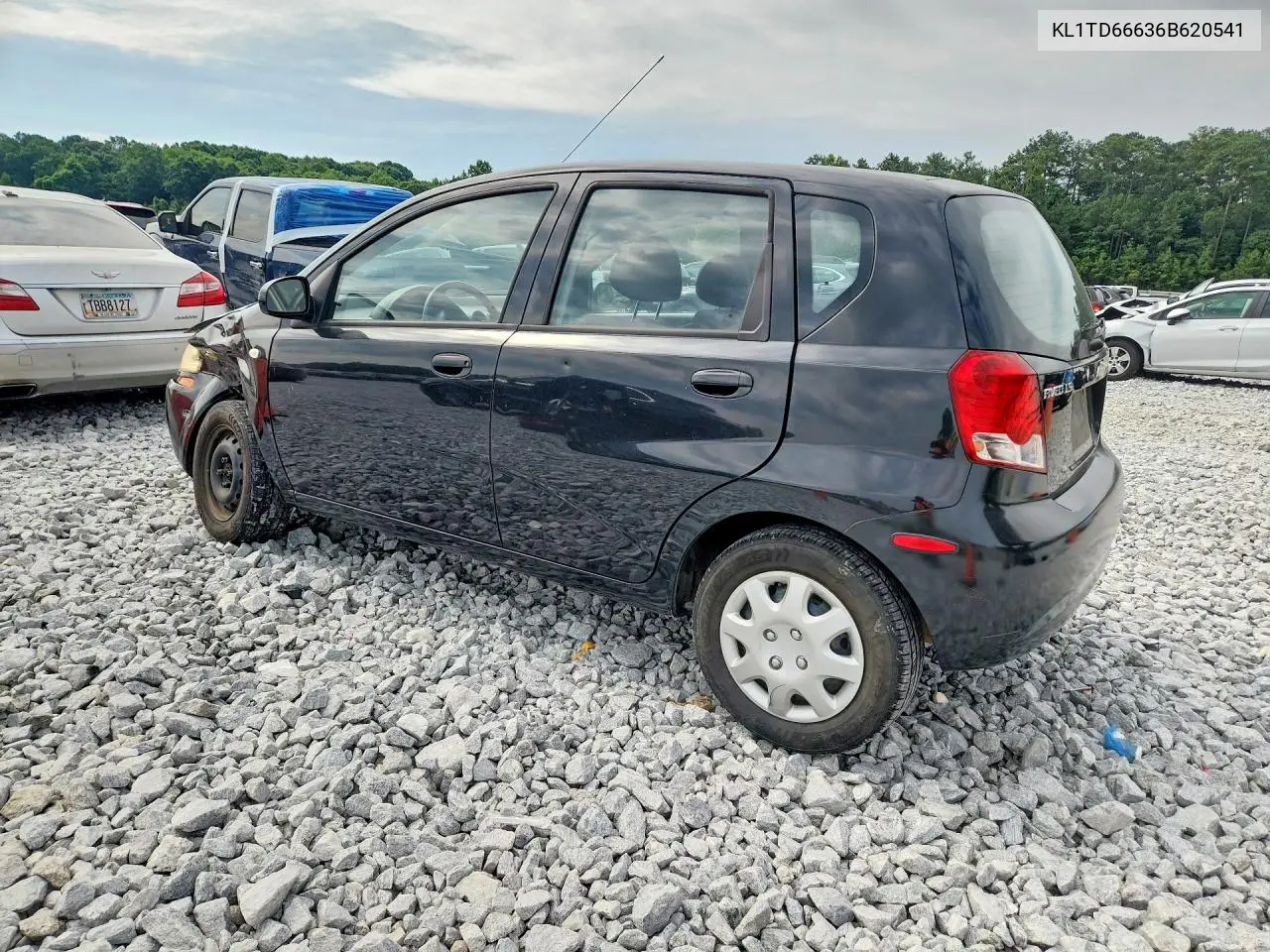 2006 Chevrolet Aveo Base VIN: KL1TD66636B620541 Lot: 58459456