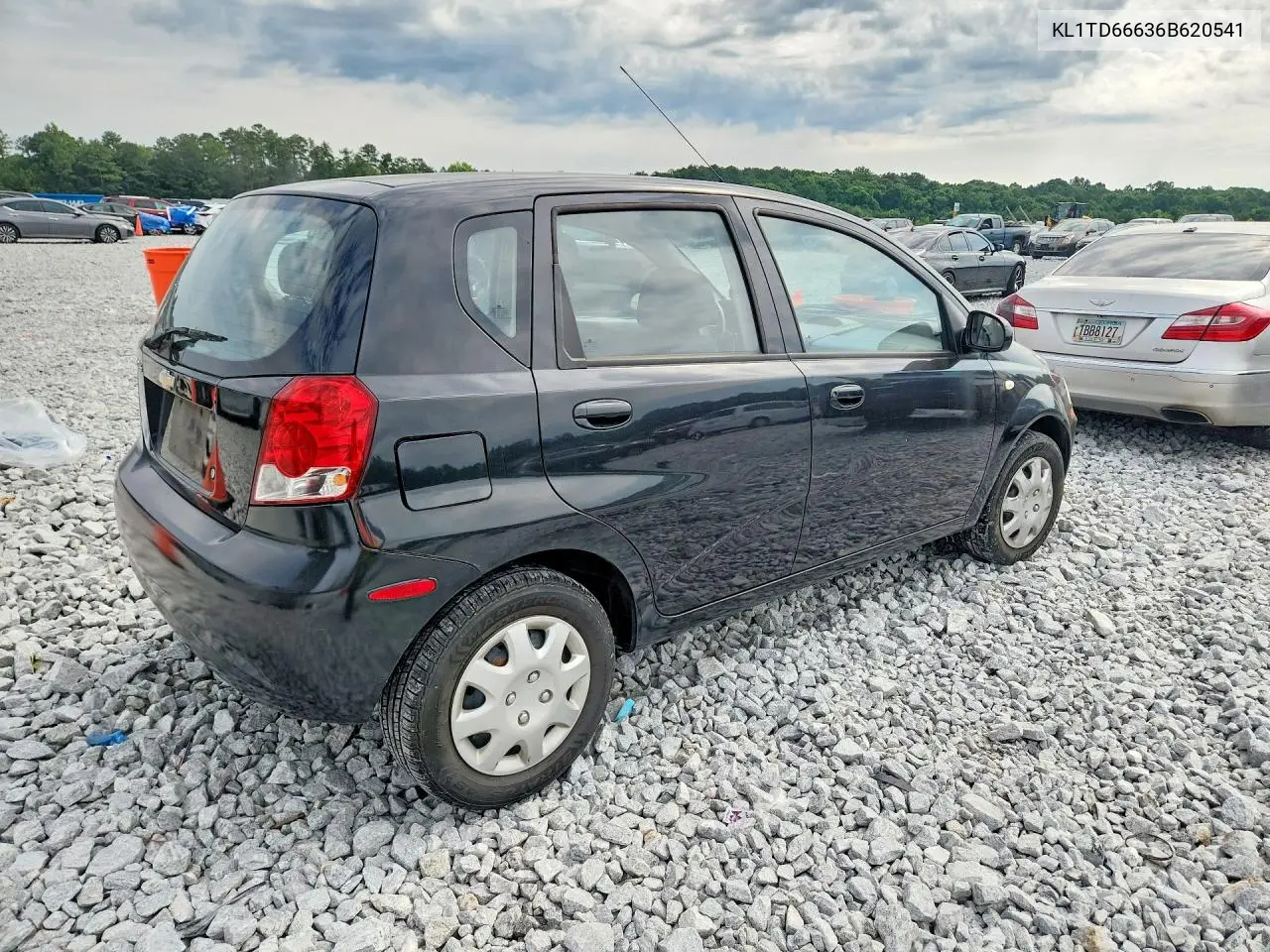 2006 Chevrolet Aveo Base VIN: KL1TD66636B620541 Lot: 58459456