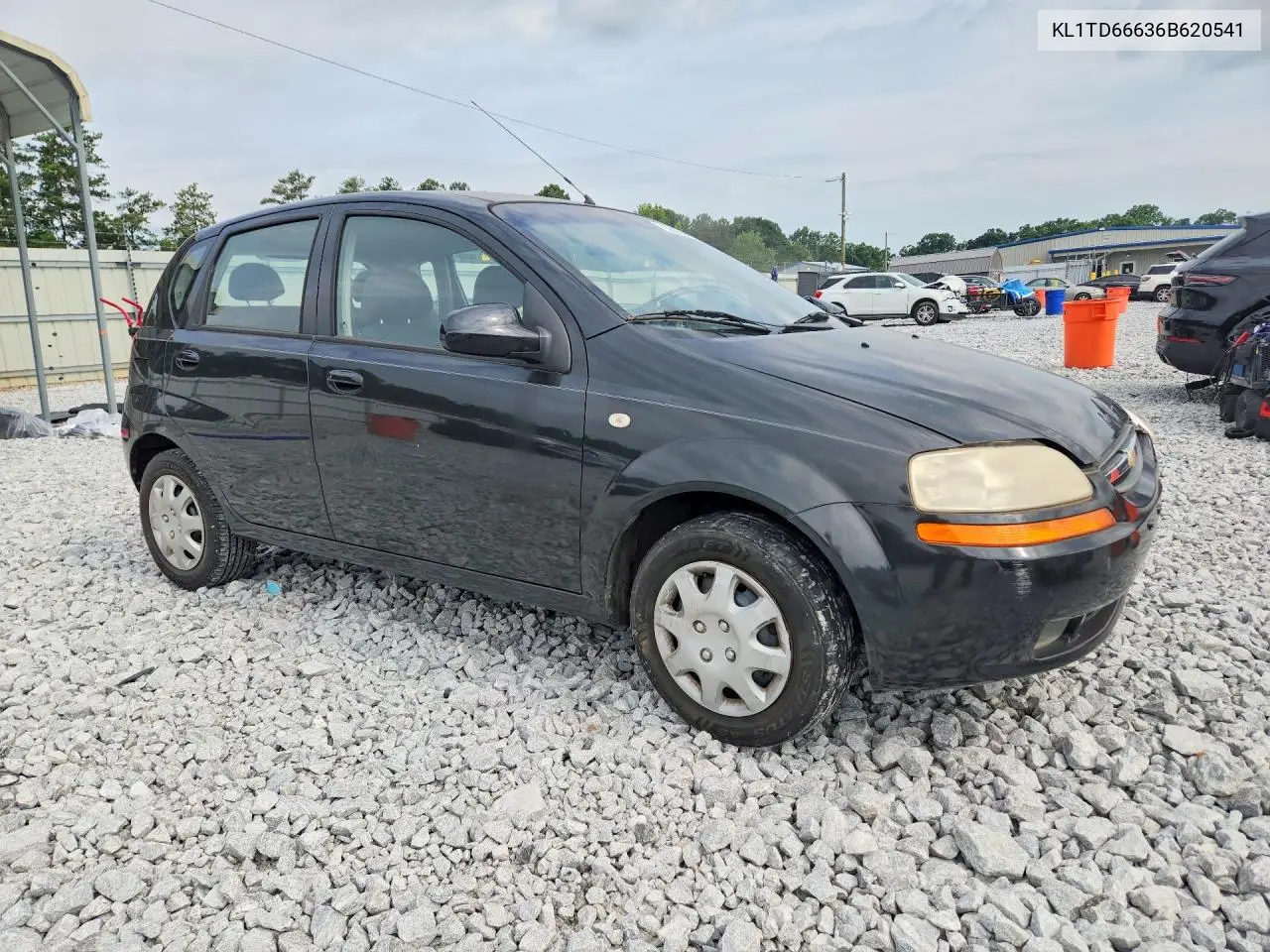 2006 Chevrolet Aveo Base VIN: KL1TD66636B620541 Lot: 58459456
