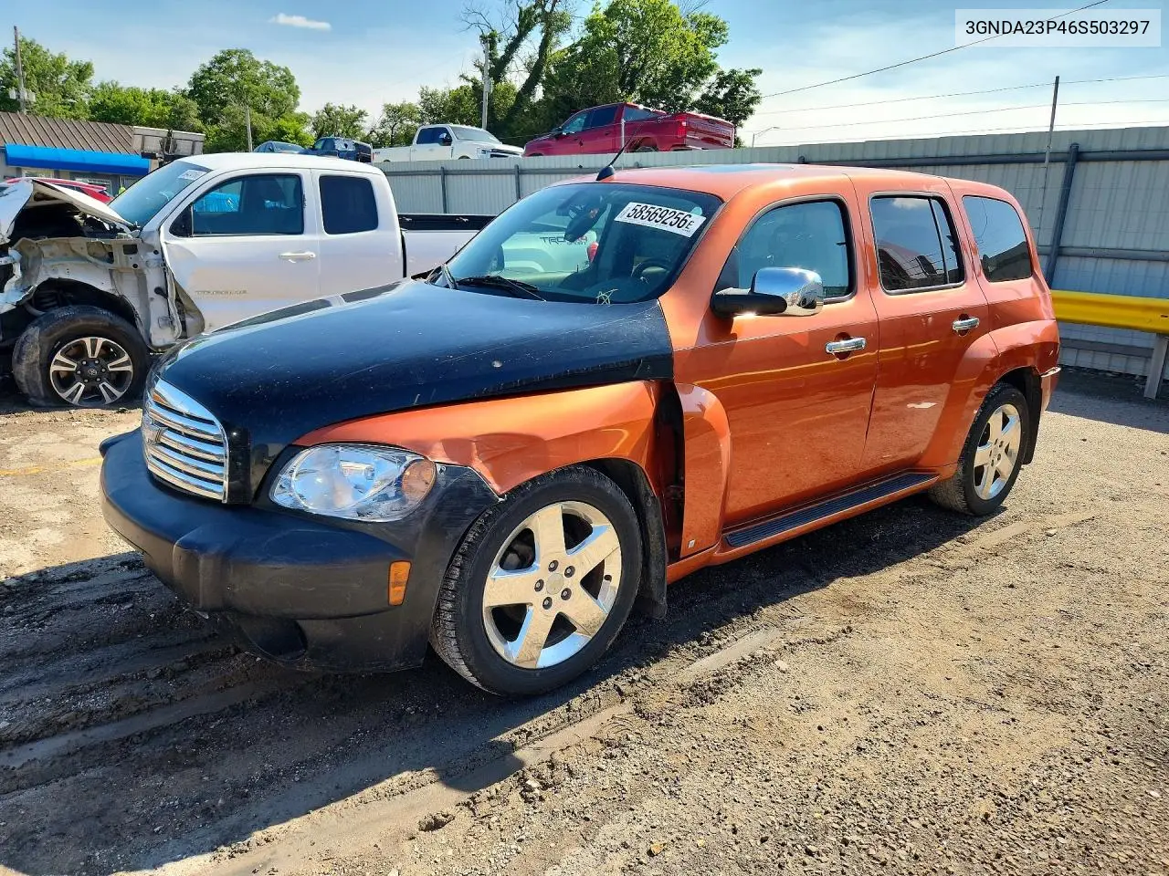 2006 Chevrolet Hhr Lt VIN: 3GNDA23P46S503297 Lot: 58569256