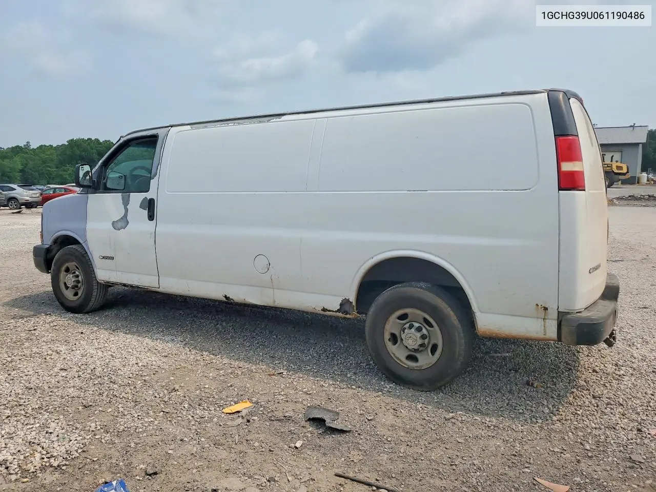 2006 Chevrolet Express G3500 VIN: 1GCHG39U061190486 Lot: 61316826