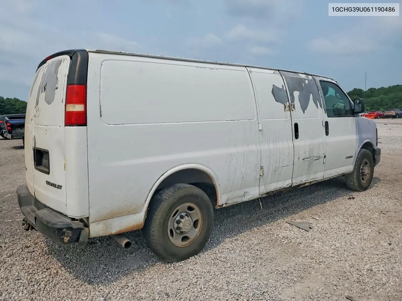 2006 Chevrolet Express G3500 VIN: 1GCHG39U061190486 Lot: 61316826