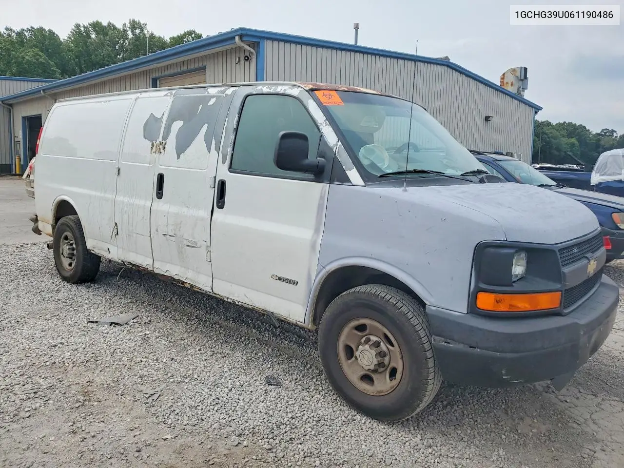 2006 Chevrolet Express G3500 VIN: 1GCHG39U061190486 Lot: 61316826