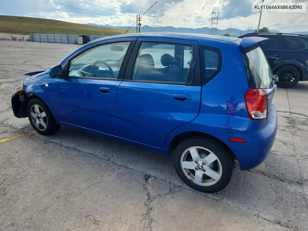 2006 Chevrolet Aveo Lt VIN: KL1TG666X6B682090 Lot: 76297015