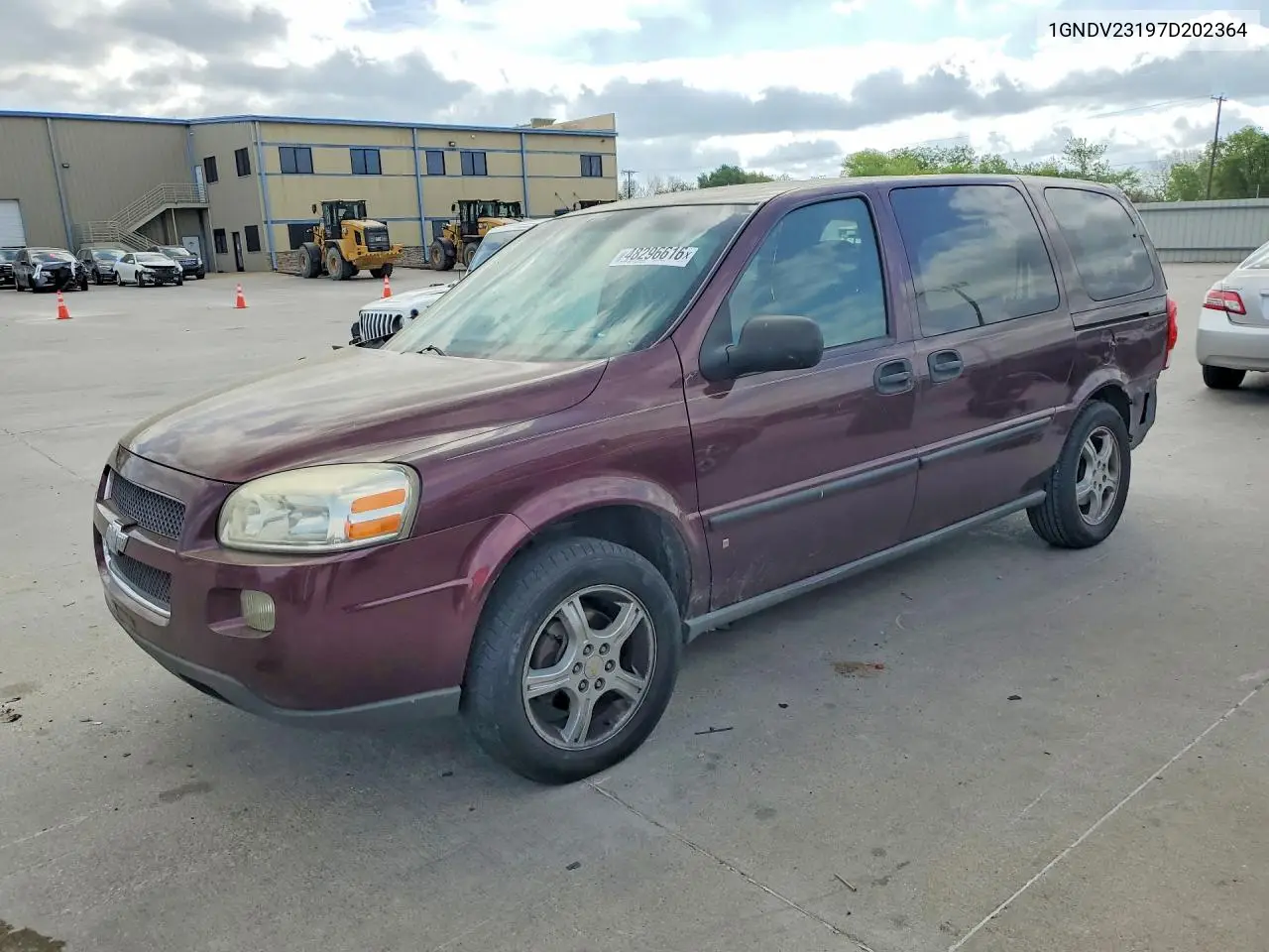 2007 Chevrolet Uplander Ls VIN: 1GNDV23197D202364 Lot: 48296616