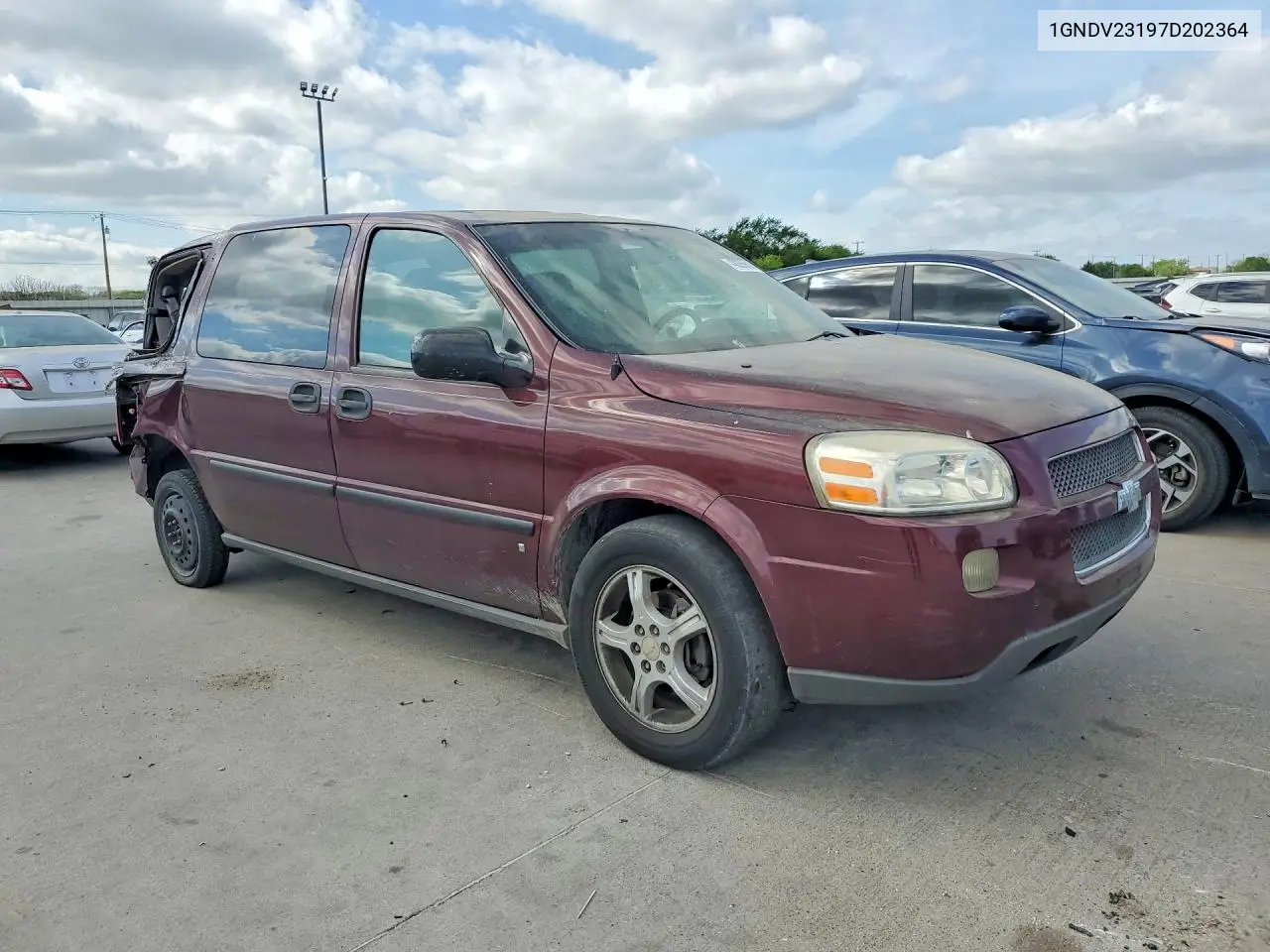 2007 Chevrolet Uplander Ls VIN: 1GNDV23197D202364 Lot: 48296616
