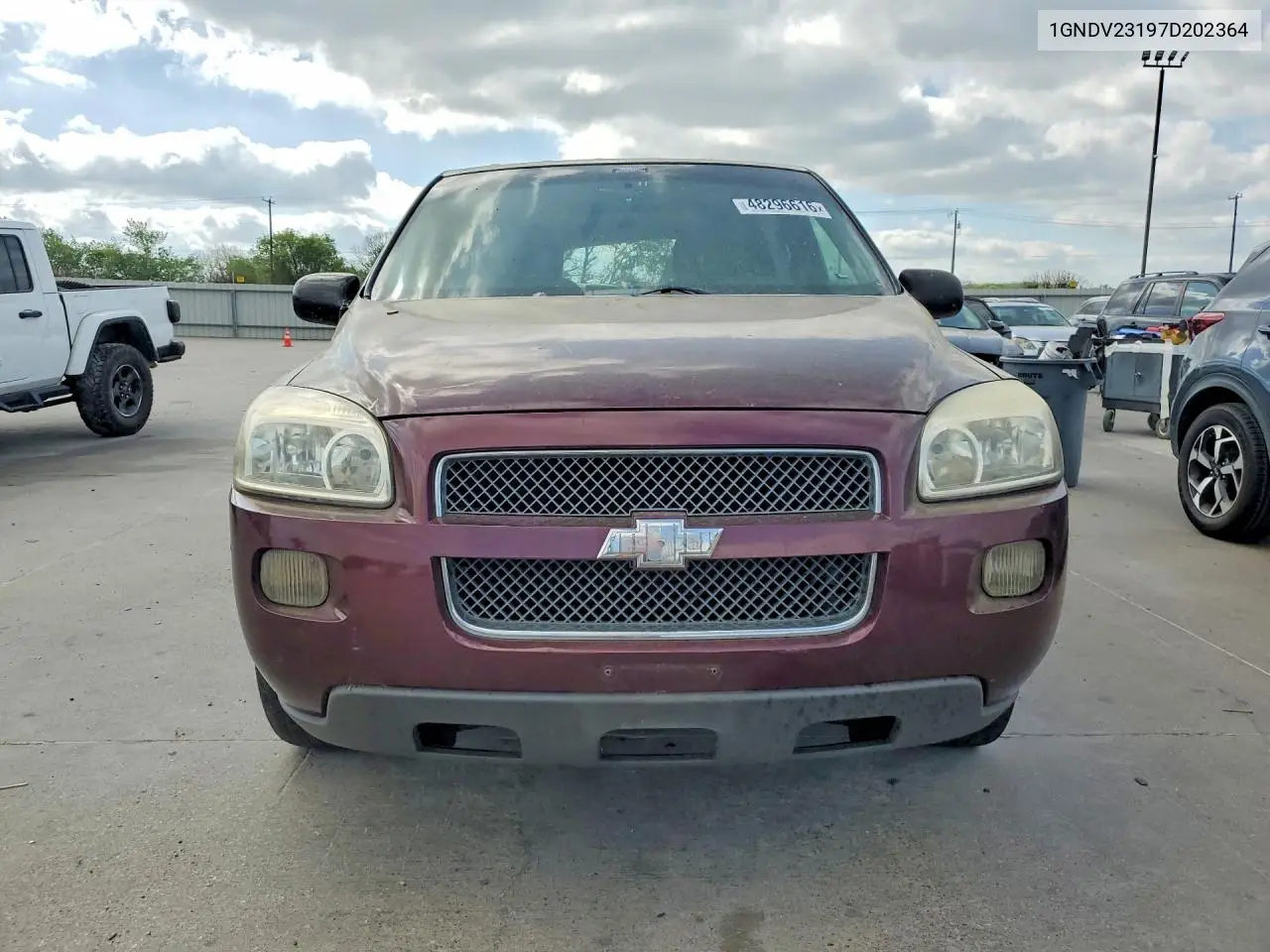 2007 Chevrolet Uplander Ls VIN: 1GNDV23197D202364 Lot: 48296616