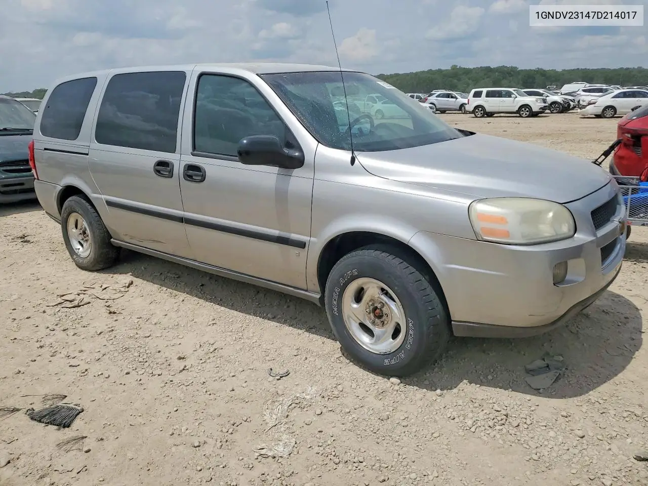 2007 Chevrolet Uplander Ls VIN: 1GNDV23147D214017 Lot: 52258306