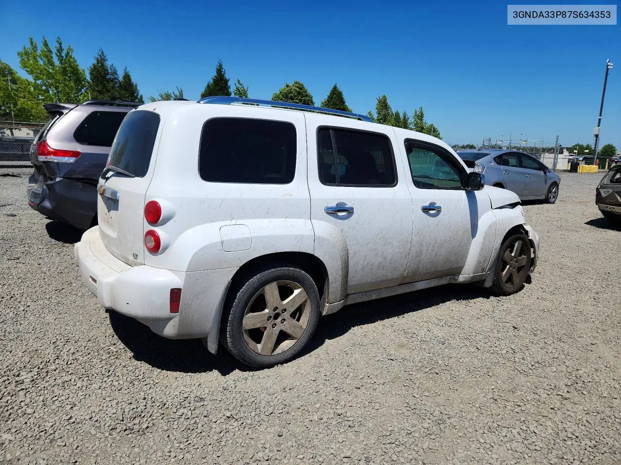 2007 Chevrolet Hhr Lt VIN: 3GNDA33P87S634353 Lot: 54429246