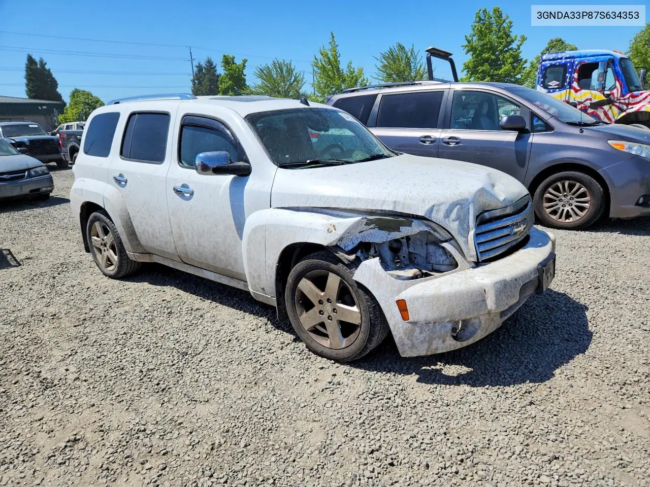 2007 Chevrolet Hhr Lt VIN: 3GNDA33P87S634353 Lot: 54429246
