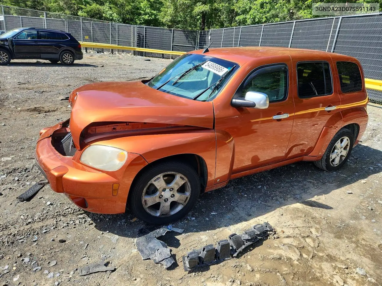 2007 Chevrolet Hhr Lt VIN: 3GNDA23D07S591143 Lot: 54898986