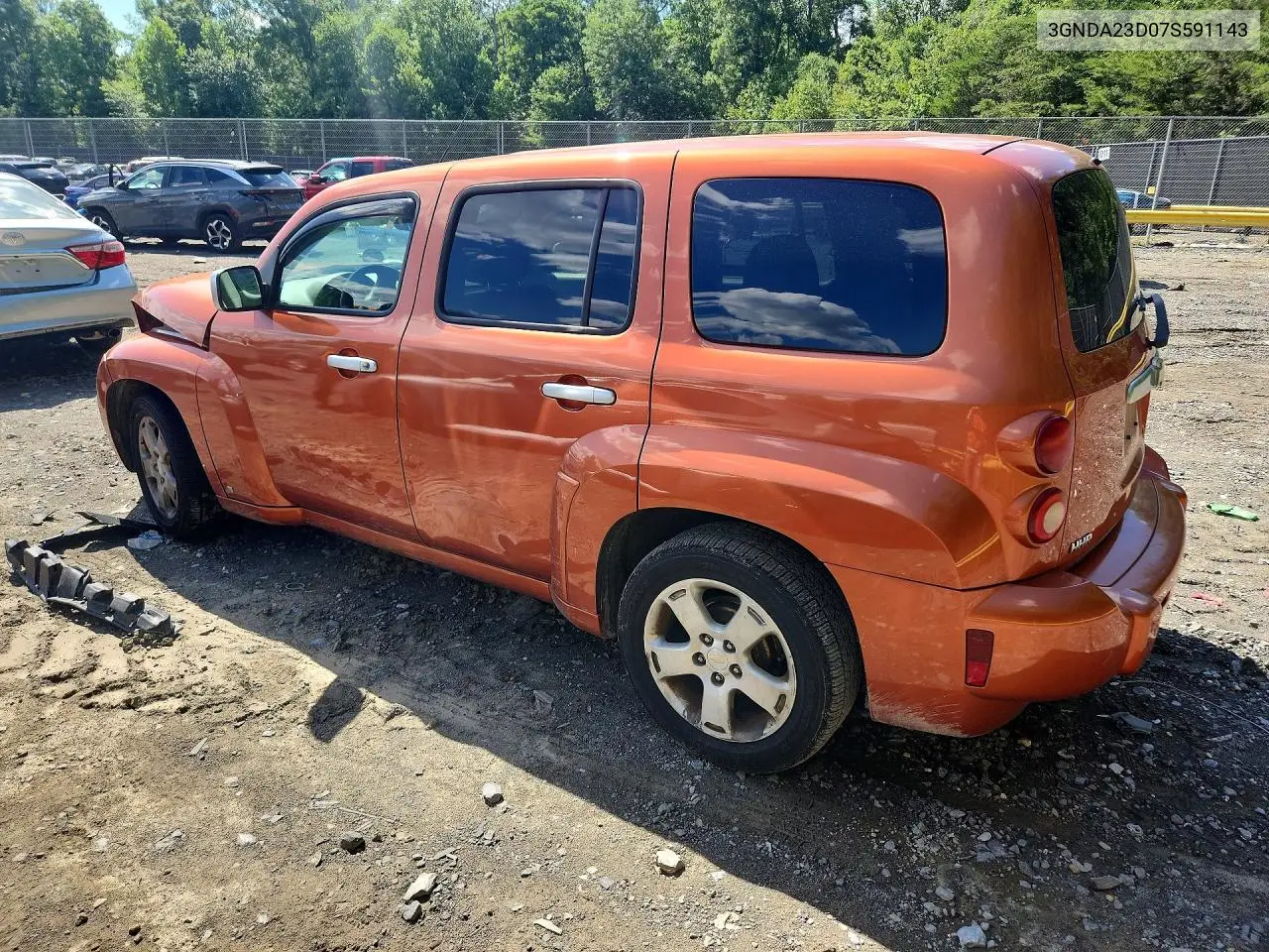 2007 Chevrolet Hhr Lt VIN: 3GNDA23D07S591143 Lot: 54898986