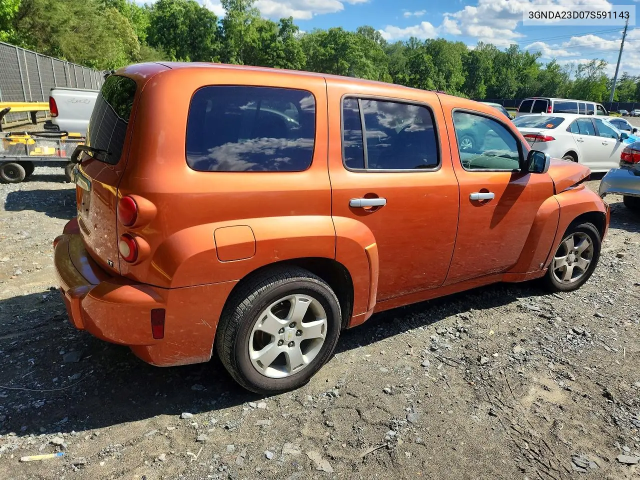 2007 Chevrolet Hhr Lt VIN: 3GNDA23D07S591143 Lot: 54898986