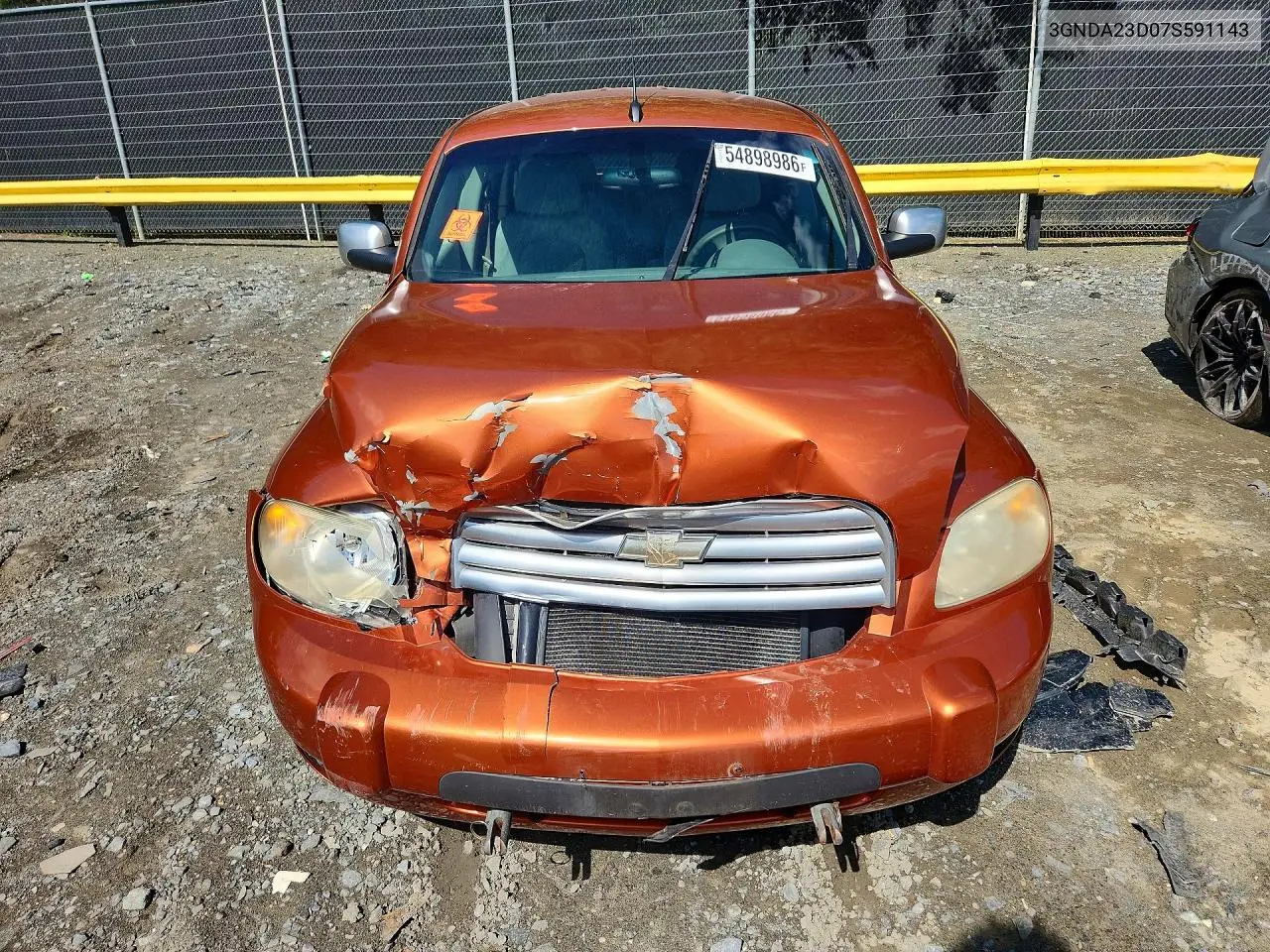 2007 Chevrolet Hhr Lt VIN: 3GNDA23D07S591143 Lot: 54898986