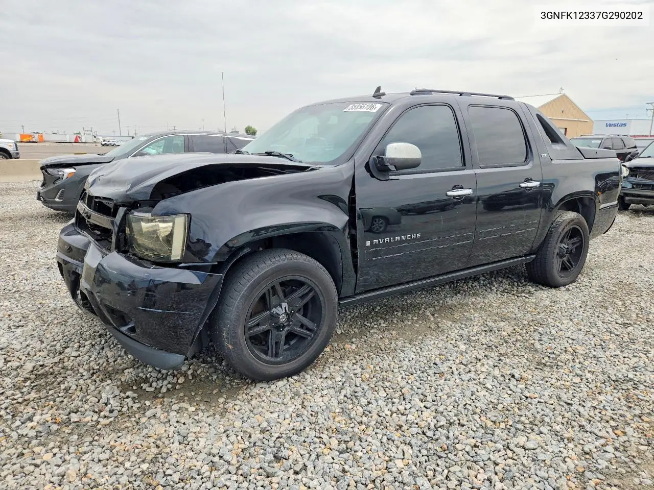 2007 Chevrolet Avalanche K1500 VIN: 3GNFK12337G290202 Lot: 55056106