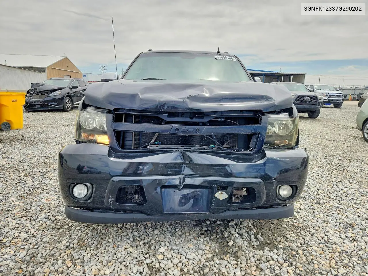 2007 Chevrolet Avalanche K1500 VIN: 3GNFK12337G290202 Lot: 55056106