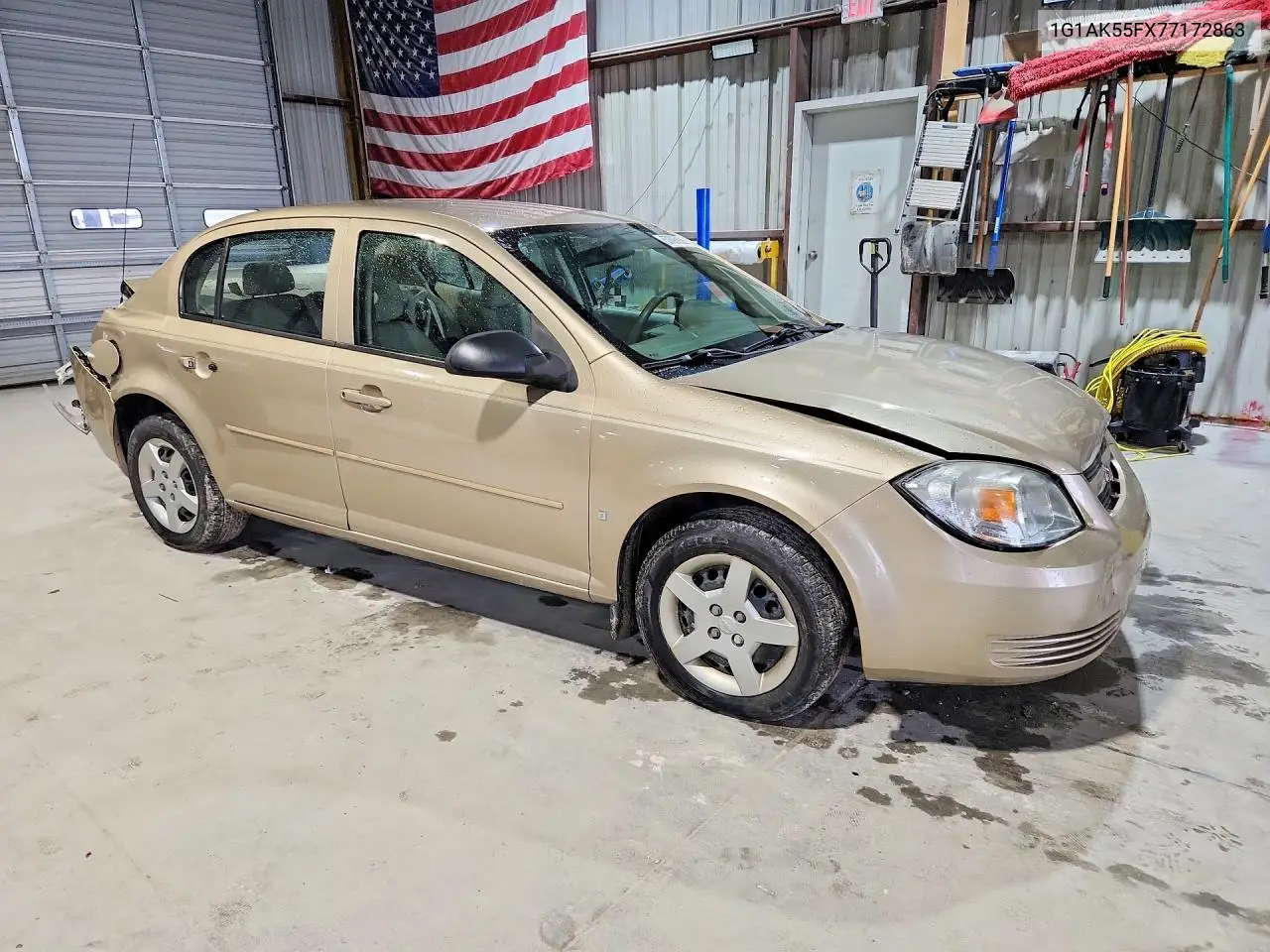 2007 Chevrolet Cobalt Ls VIN: 1G1AK55FX77172863 Lot: 57895936