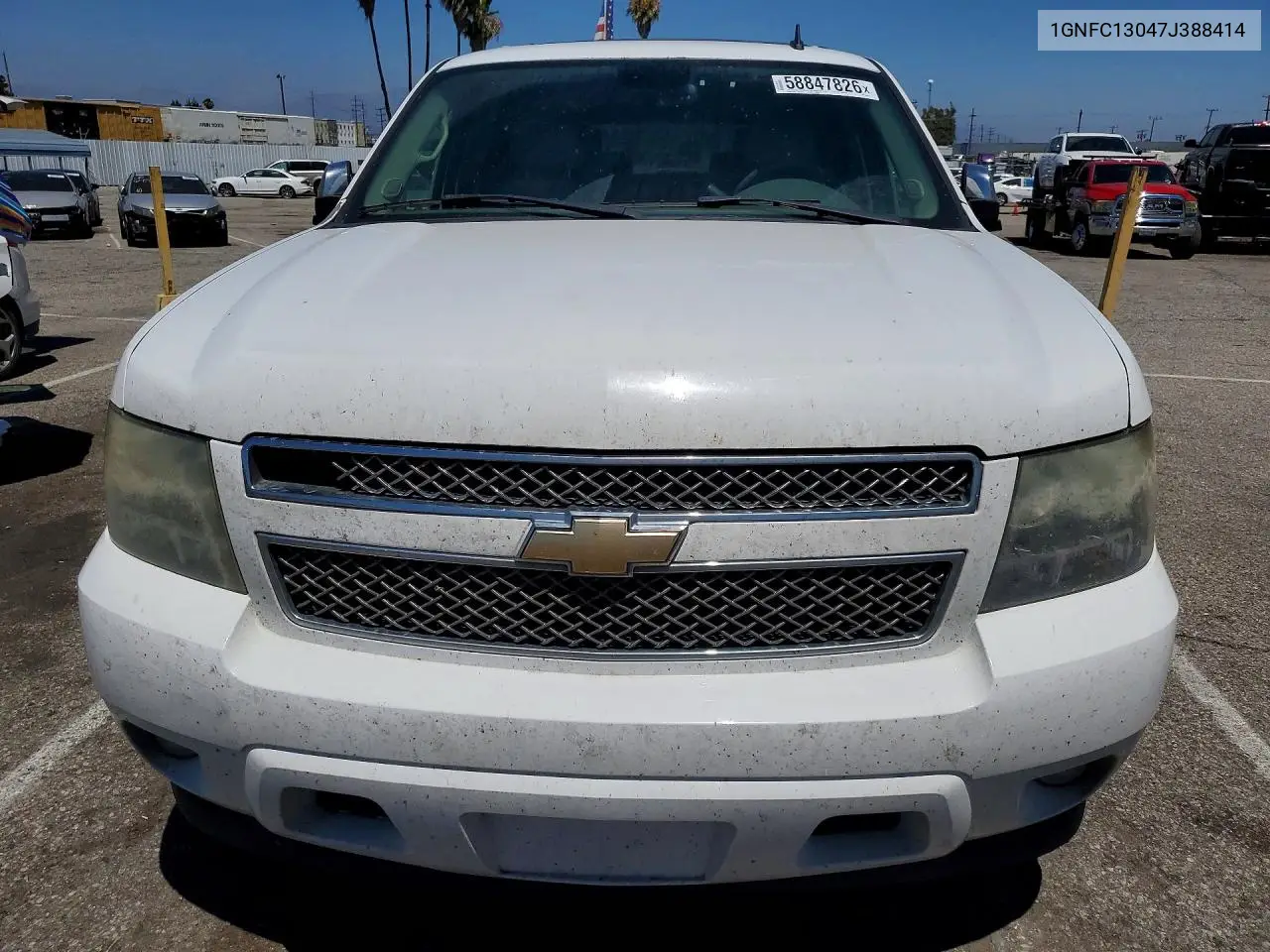 2007 Chevrolet Tahoe C1500 VIN: 1GNFC13047J388414 Lot: 58847826