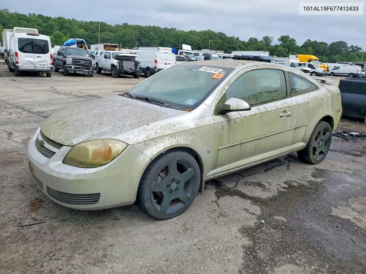 2007 Chevrolet Cobalt Lt VIN: 1G1AL15F677412433 Lot: 59229746