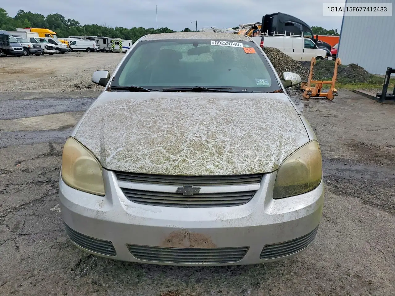 2007 Chevrolet Cobalt Lt VIN: 1G1AL15F677412433 Lot: 59229746