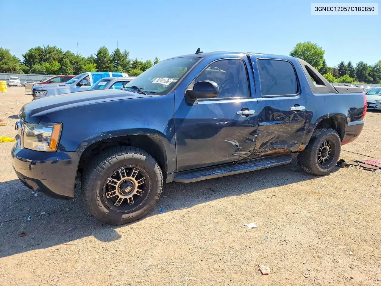 2007 Chevrolet Avalanche C1500 VIN: 3GNEC12057G180850 Lot: 59785936