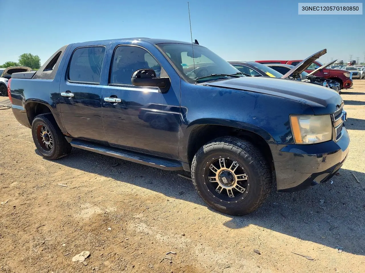 2007 Chevrolet Avalanche C1500 VIN: 3GNEC12057G180850 Lot: 59785936