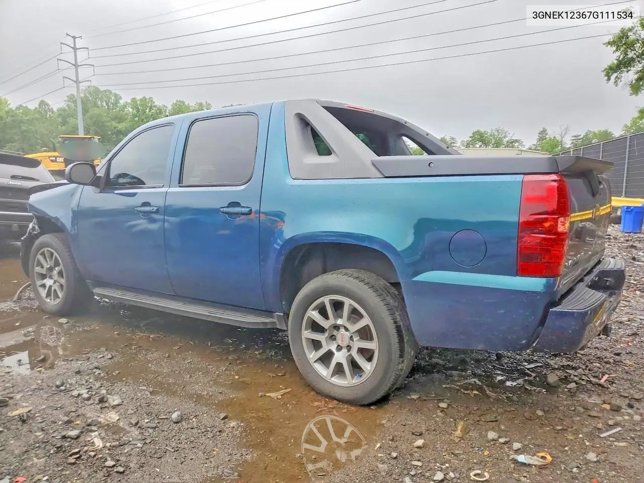 2007 Chevrolet Avalanche K1500 VIN: 3GNEK12367G111534 Lot: 60324176